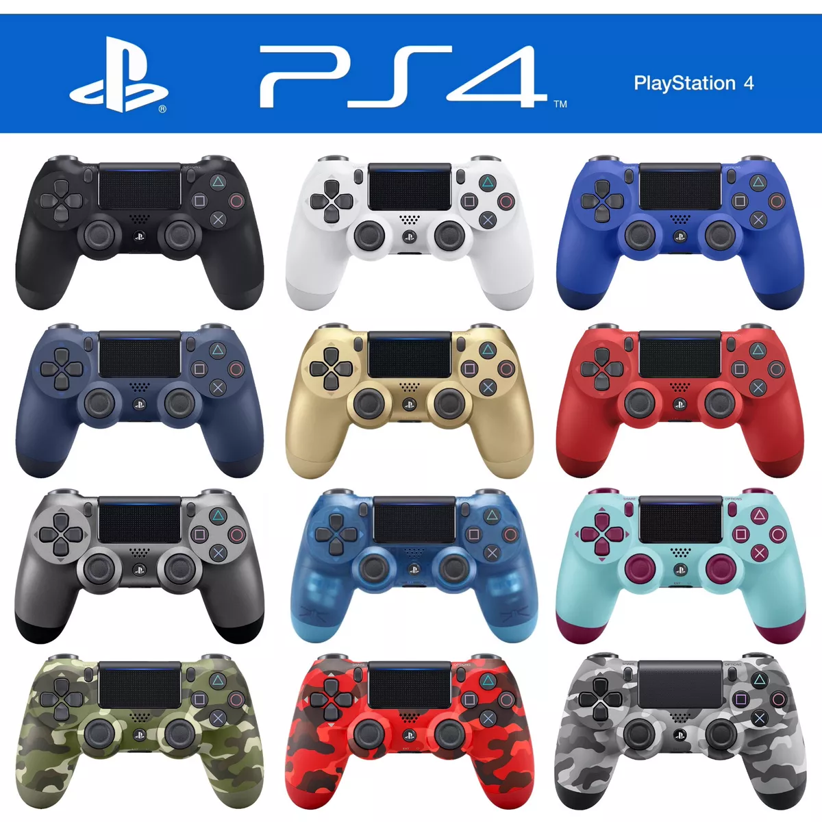 Sony PlayStation 4 PS4 Dualshock Wireless / USB Controller All Colors  Original