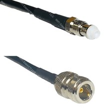 RFC195 FME FEMALE to N FEMALE Coax RF Cable USA-Ship Lot