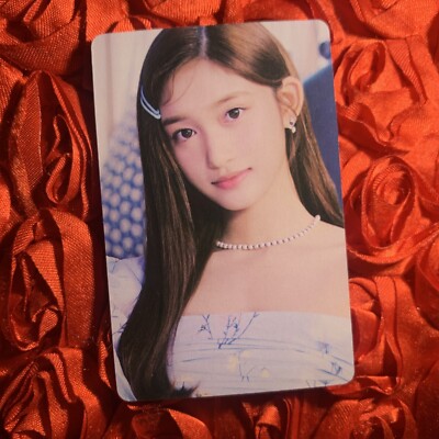 LEESEO IVE ELEVEN Edition Celeb K-pop Girl Photo Card BLUE Clip | eBay