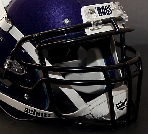 *CUSTOM* TCU HORNED FROGS NCAA Schutt XP GAMEDAY Replica Football Helmet - Picture 3 of 4