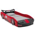 Boys Turbo Race Car Twin Plastic Toddler Race Car Bed Kid Child Bedroom