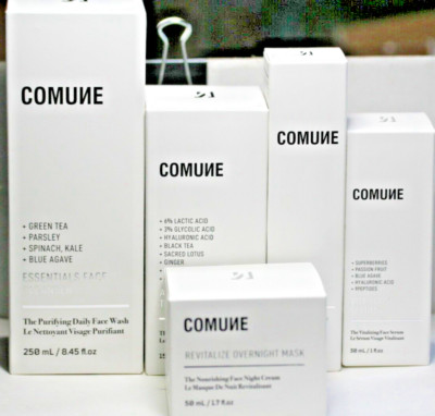 Comune Cosmetics Essentials Collection Kit 5pc Set Full Size NIB-Great Gift Idea