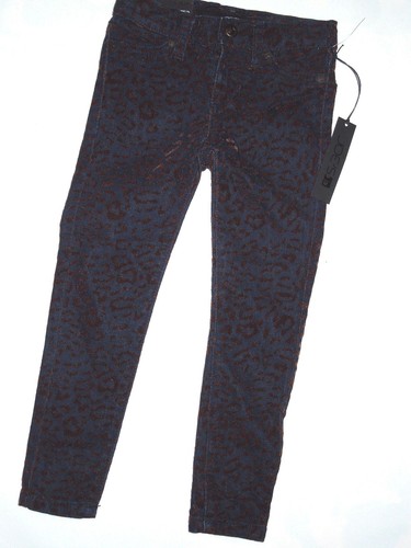 JOE'S joes little girls slim fit leopard brown The Jegging JEANS size 4