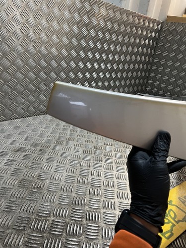2011-15 Chevrolet Aveo MK2 5DR Boot Tailgate Spoiler SILVER 96975059 - Picture 13 of 21