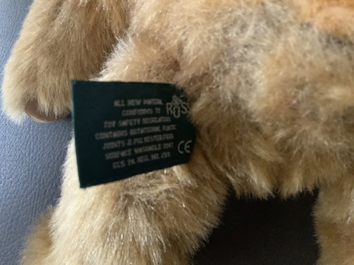 Russ Berrie Legacy Bear From Past Plush Teddy Jointed Limited Edition 1688/25000 - Picture 5 of 5