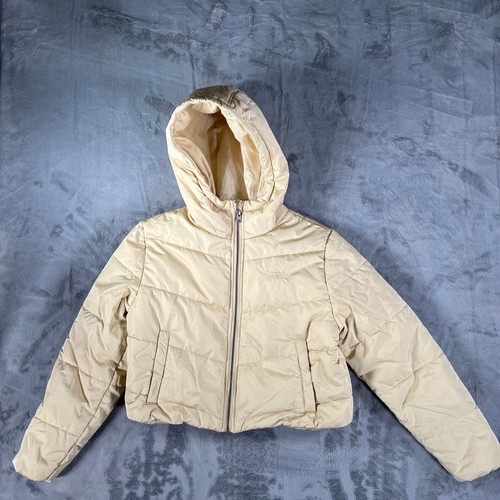 Vans Women's Mojave Desert (i.e. Beige) MTE Foundry Crop Puff Hooded Jacket (XS) - Picture 14 of 18