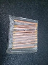 Lead Free (10 Pack)  1/4" NPT x 6" Sch 40 Brass Pipe Nipple Fittings