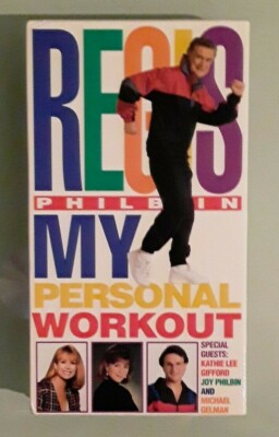 regis philbin  MY PERSONAL WORKOUT  kathie lee gifford  VHS VIDEOTAPE  