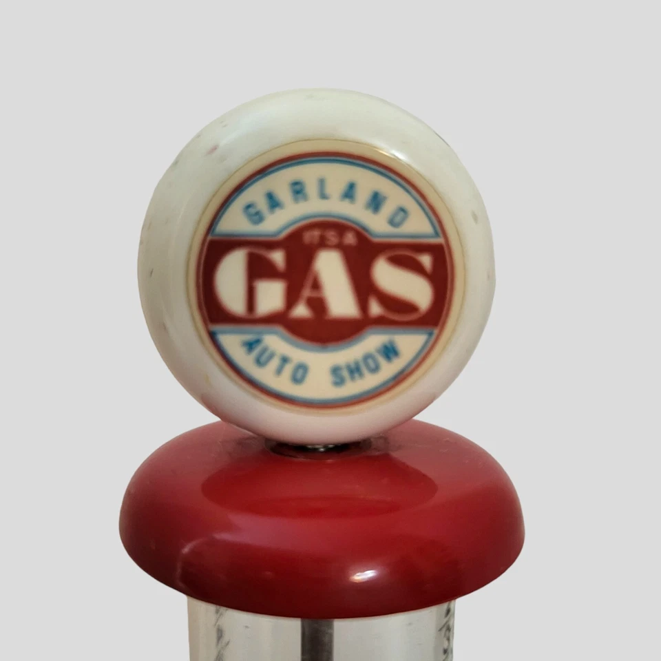 Vintage Rare Garland Auto Show Gas Pump Collectible Replica, 1/12 Diecast - Image 4 of 4
