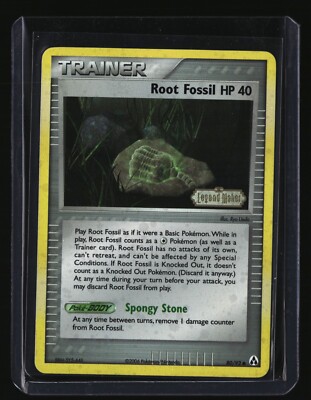 ポケモン - Root Pokemon ROOT FOSSIL 80/92 (Stamped Reverse Holo) Legend