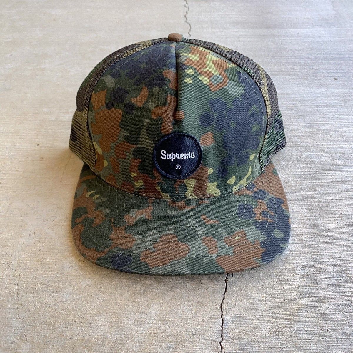 帽子 supreme 10AW leopard trooper hat Camp Cap Supreme Trooper Hat Supreme 10AW Leopard Trooper