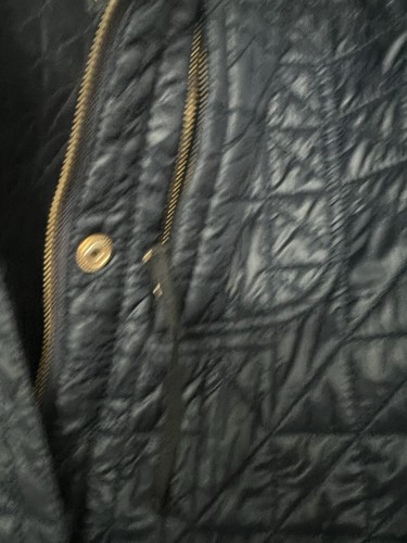 Marc Jacobs Exquisite Women’s Quilted Coat Navy - Size Medium - Preowned - Picture 4 of 10