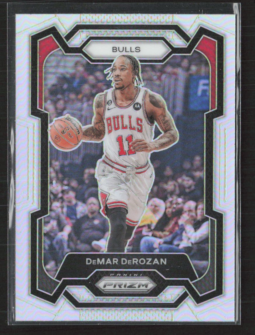 2023-24 Panini Prizm #36 DeMar DeRozan Prizms Silver Chicago Bulls (I)