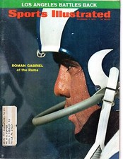 1970 12/7 Sports Illustrated football magazine Roman Gabriel Los Angeles Rams Gd
