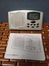 One World Soothing Sounds Portable Travel White Noise Machine Sound Soother