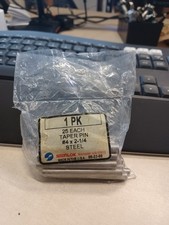 Pack Of 20 Taper Pin 4X2-1/4 STEEL PINS