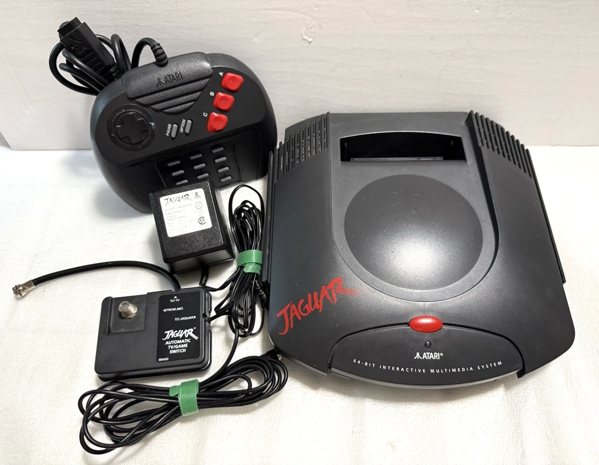 Trader Games - CONSOLE ATARI JAGUAR + RGB WIRE NTSC-USA (WITHOUT GAME