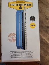 EASTTOP Chromatic Harmonica 16Hole 64Tone Key of C Mouth Organ Harmonica F Ship