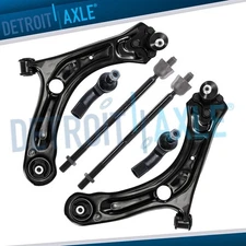 Front Lower Control Arms Tie Rods Kit for 2012 - 2019 Volkswagen Beetle Passat
