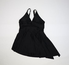 Daci Swimdress Womens 18W Plus Size One Piece Swimsuit Flare Skirt Tummy Control
