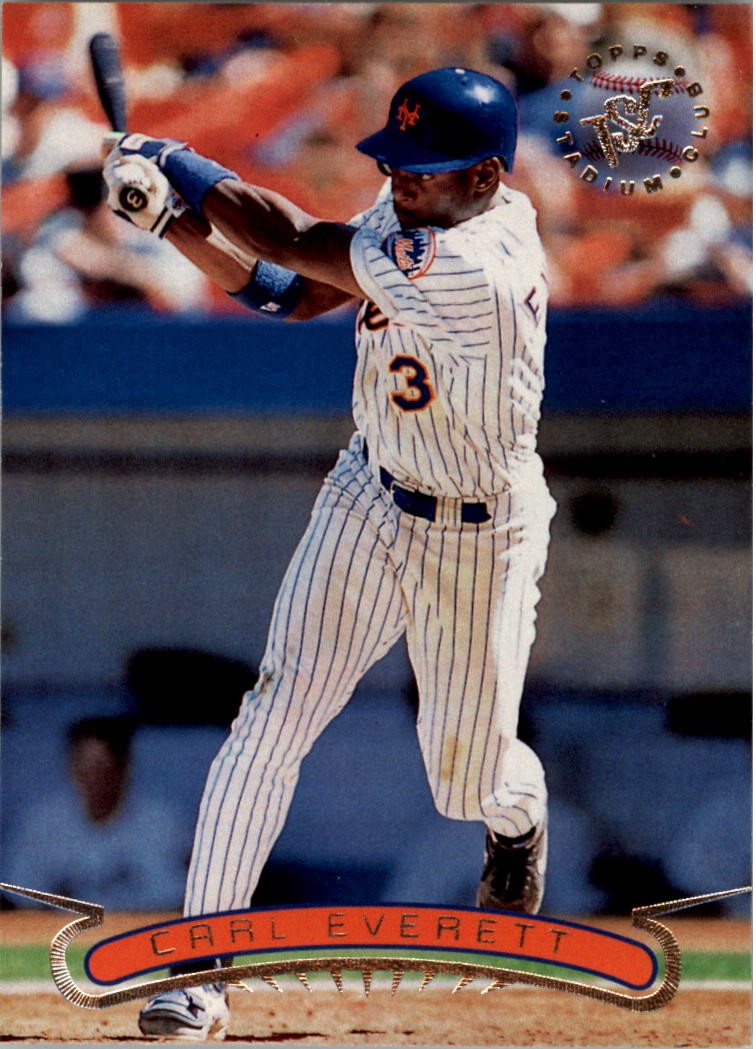 1996 Stadium Club Silver #58 Carl Everett - BB