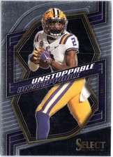 2023 Panini Select Draft Picks Football #UN-20 Justin Jefferson Unstoppable...