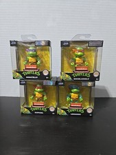 Teenage Mutant Ninja Turtles - JADA DIE-CAST METALFIGS all 4 turtles.
