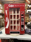 Vintage Coca Cola Watch Display Cabinet Cans , No Key