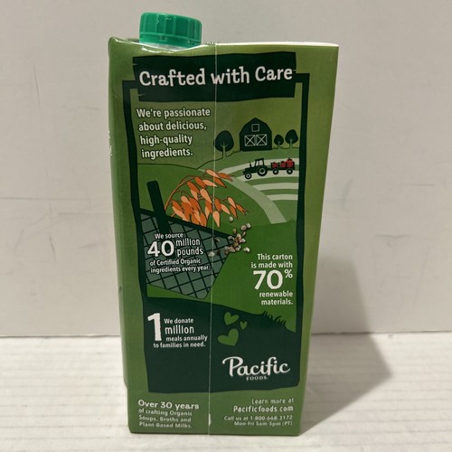 Pacific Foods Hemp Milk Vanilla 32 OZ (Pack Of 10) EXP 05/01/2025 - Picture 3 of 6