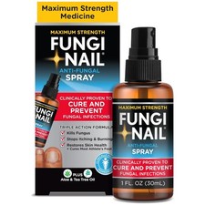 Ultra-Effective Foot Spray with 5 Essential Oils - Cures Fungal Infections