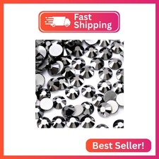 Jollin Glue Fix Crystal Flatback Rhinestones Glass Diamantes Gems for Crafting N