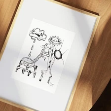 Original Fine Art Print – Fragments of an Inner System