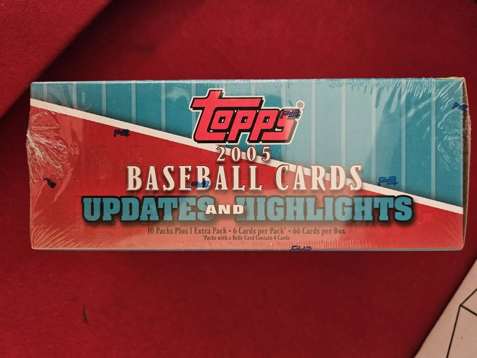 2005 Topps Baseball  Updates & HIGHLIGHTS BLASTER BOX - Image 3 of 3