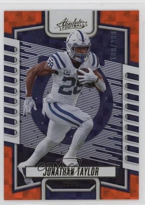 2023 Panini Absolute Orange Mosaic /299 Jonathan Taylor #57 1o8k