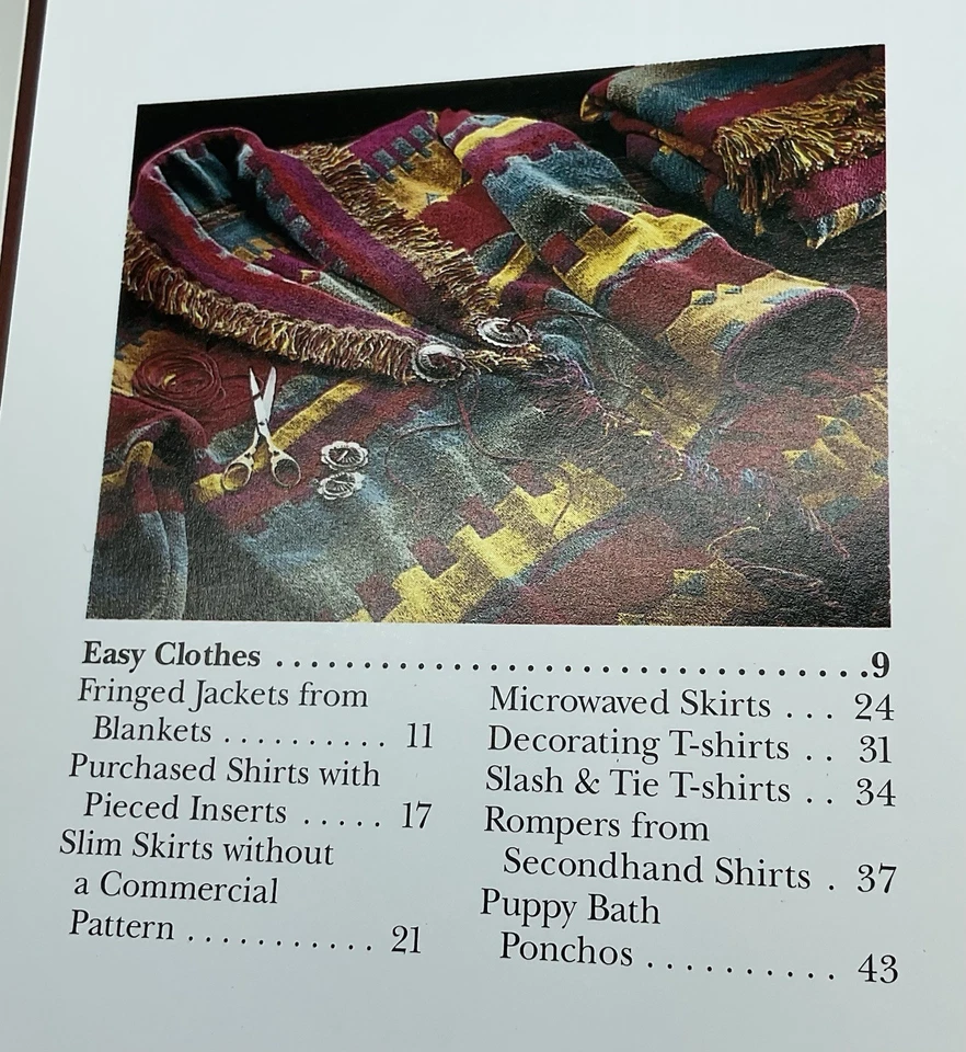 Vtg Singer Quick & Easy Sewing Projects Hardback USA - Image 2 of 4