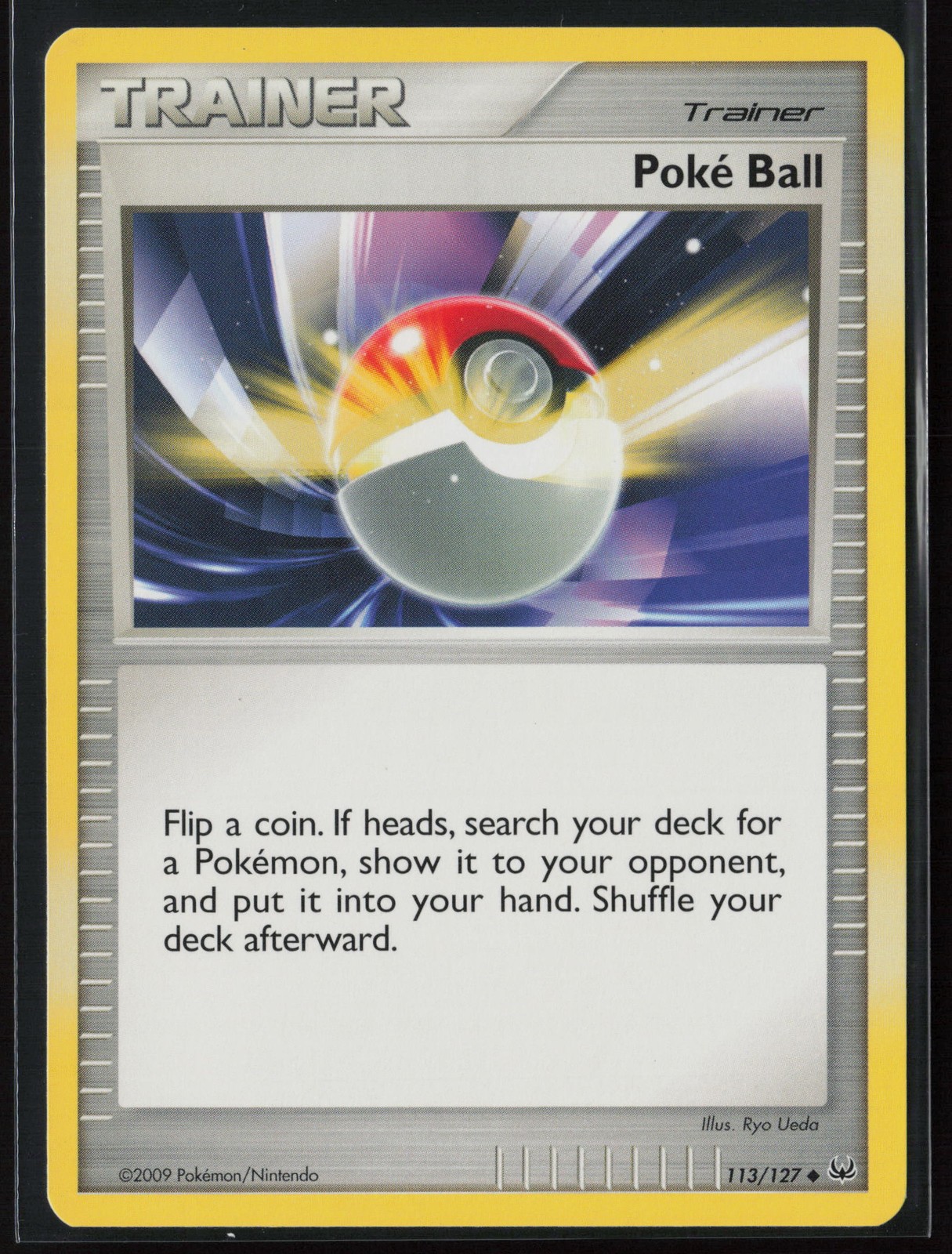 Pokémon Poke Ball #113/127 Platinum Near Mint or Better