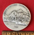1972 NORTH CASCADES: National Parks Centennial: .999 Pure Silver Medal, 33 grams