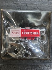 Vintage Craftsman Usa 4362 38 Drive Crow Foot Standard Wrench Set 10pc Vintage Craftsman Usa 4362 38 Drive Crow Foot Standard Wrench Set 10pc