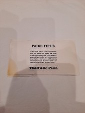Tear-Aid Patch Type B 6x3 Vinyl Repair Patch