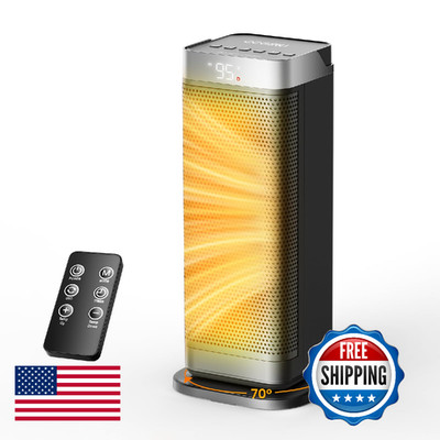 Space Heaters for Indoor Use, CCGIRU 1500W Electric Fast and Safety Heaters with