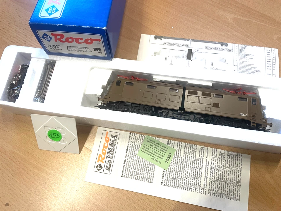ROCO HO Gleichstrom E 645.104 FS Italien nr. 63627 OVP unbespieltes Sammlermodel