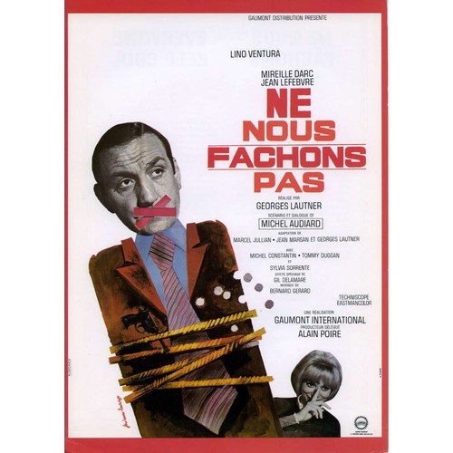 NE NOUS FACHONS PAS Synopsis 21x30 - 1966 - Lino Ventura, Georges Lautner - Photo 1/1