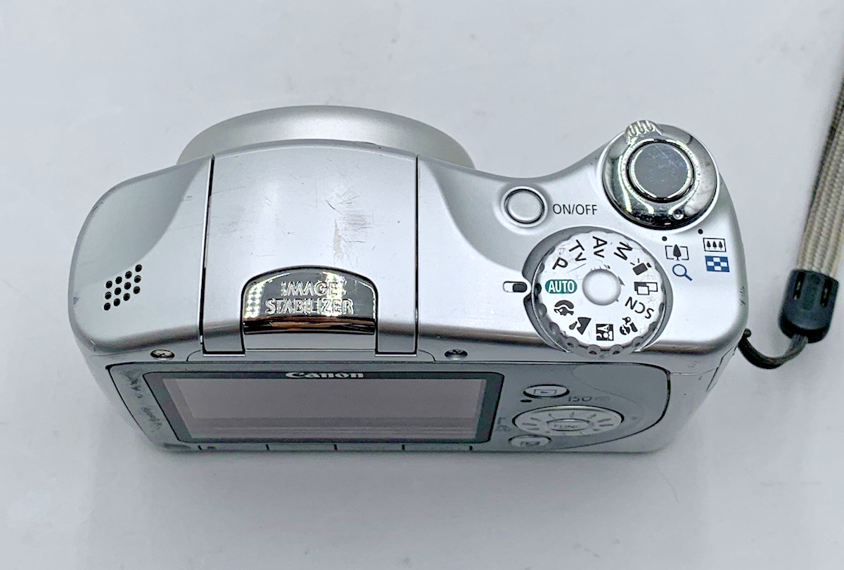 Canon PowerShot SX100 IS PC1256 8 MP 10X Optical Zoom NO BATTERY