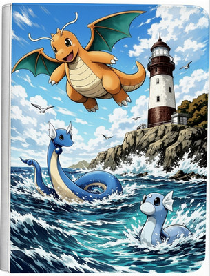 Dragonite Evo Lighthouse UV Color or Laser Engraved Zipper 4-9-12 Slot Binder