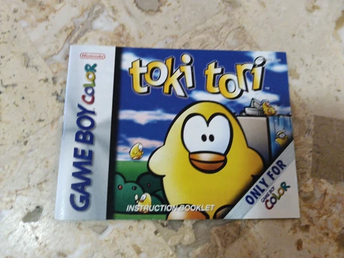 NICE! Manual Instruction Book TOKI TORI ✨Gameboy Color Game Boy GBC➡️ B2G1