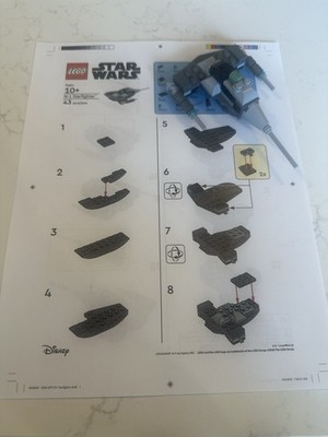 Lego Make And Take Mini Kit Star Wars N-1 Starfighter