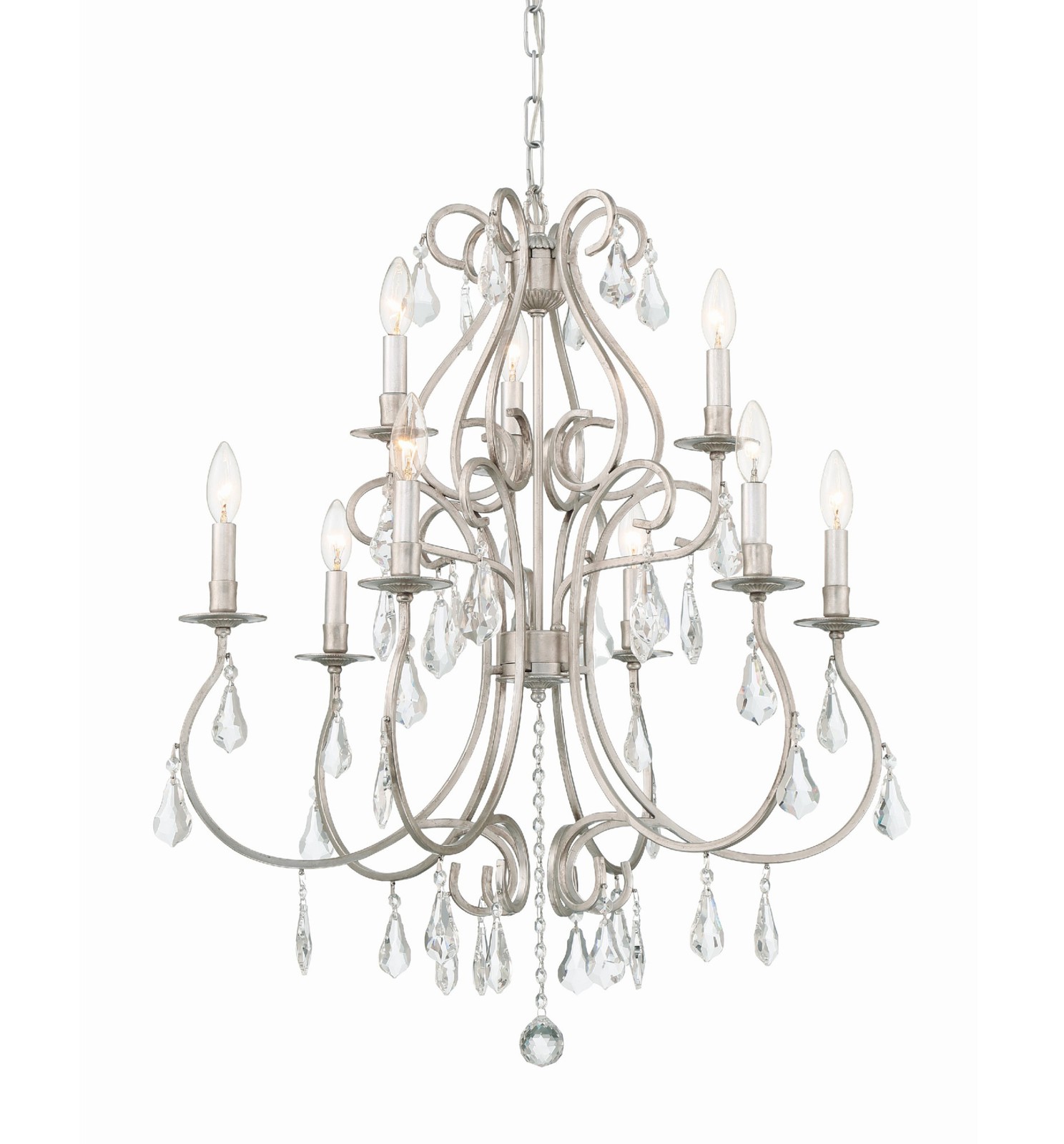 Crystorama Lighting Group 5019-CL-S Ashton 9 Light 26