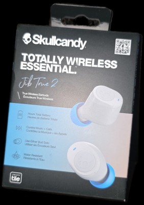 New Skullcandy Jib True 2 Earbud (In Ear) White S1JTW-P948