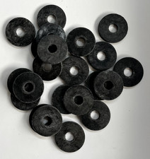 M8 Rubber Washers 25mm O/D X 8mm I/D X 3mm Thk, various quantities