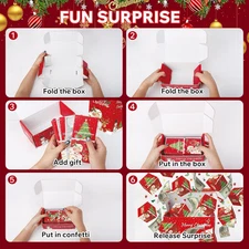 15 PCS Surprise Gift Box Explosion for Money, Pop up Money Gift Box for Cash ...